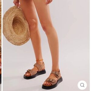 Free people Mandi weave sandal NIB